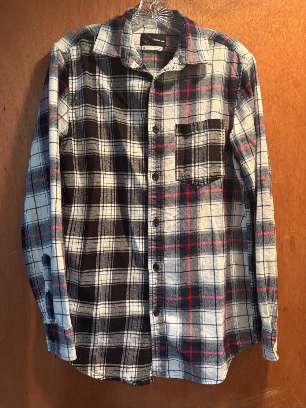 Black, White & Red Flannel